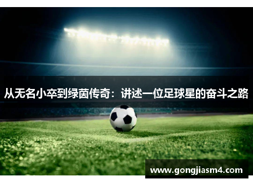从无名小卒到绿茵传奇：讲述一位足球星的奋斗之路